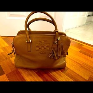 NWT Tory Burch Thea Triple Zip Satchel